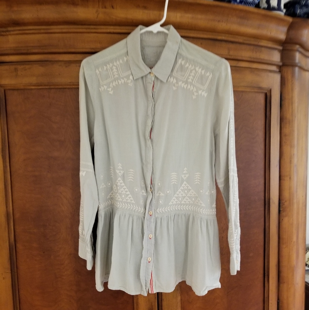 COPY - 3 J Workshop Johnny Was Blouse sz M